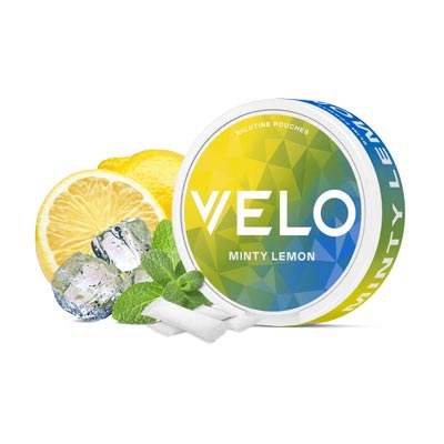 Minty Lemon Flavoured Nicotine Pouch