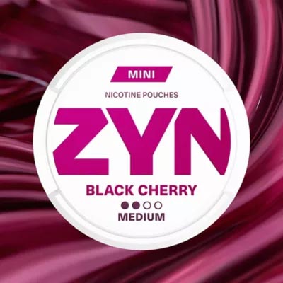 Black Cherry Flavoured Nicotine Pouch