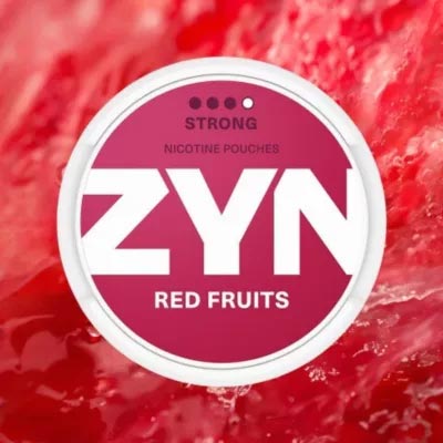 Red Fruits Flavoured Nicotine Pouch